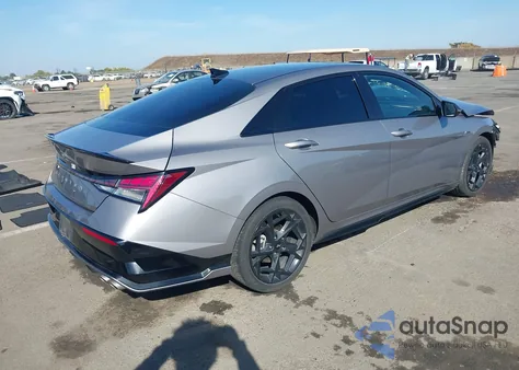 2025 Hyundai Elantra N Line из США, поврежденный, VIN KMHLR4DF4SU904210